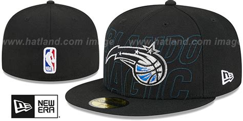 Orlando Magic 2023 NBA DRAFT Black Fitted Hat by New Era