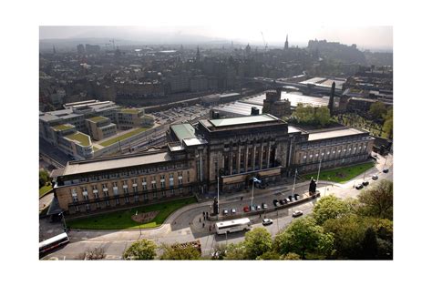 Aerial View Of St Andrews House Edinburgh Architectural Competition