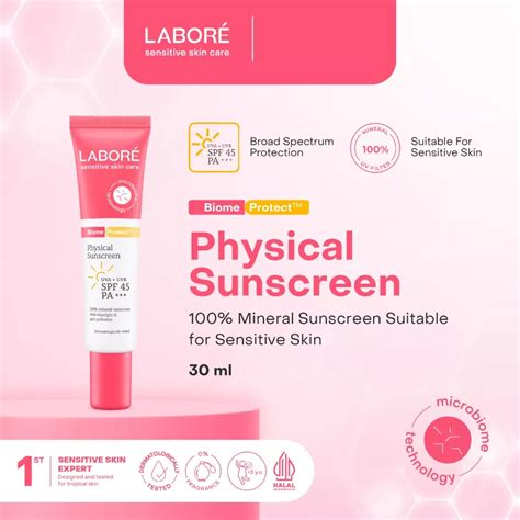 Jual MEMEY LABORE Sensitive Skin Care Biome Protect Physical Sunscreen