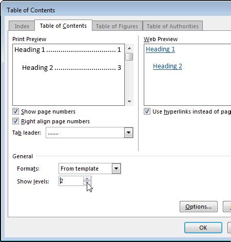 How To Create A Custom Table Of Contents In Word Howafrica