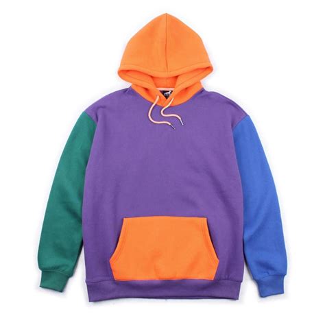 Color Block Hoodie Etsy Hoodies Stylish Hoodies Trendy Hoodies