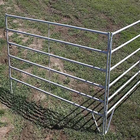 Heavy Duty Steel Metal Tube Galvanized Livestock Cattle Corral Fence