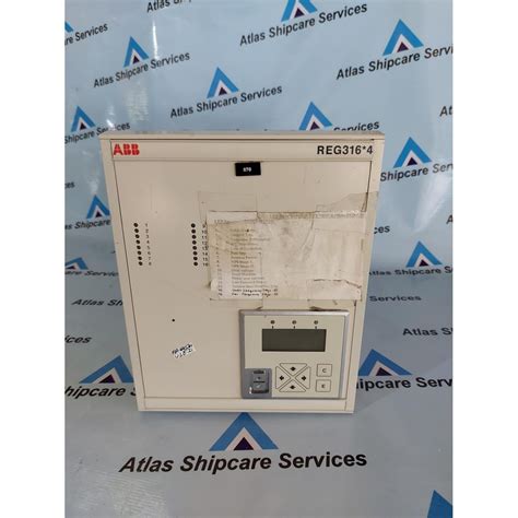 ABB REG316 4 NUMERICAL GENERATOR PREOTECTION RELAY Atlas Shipcare Services