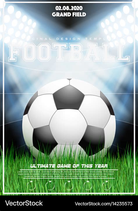 Football Poster Template Free