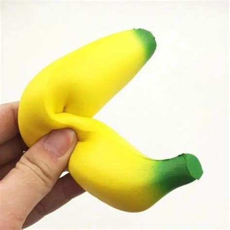 18cm Simulation Banana Squishy Slow Rising Antistress Fidget Toys