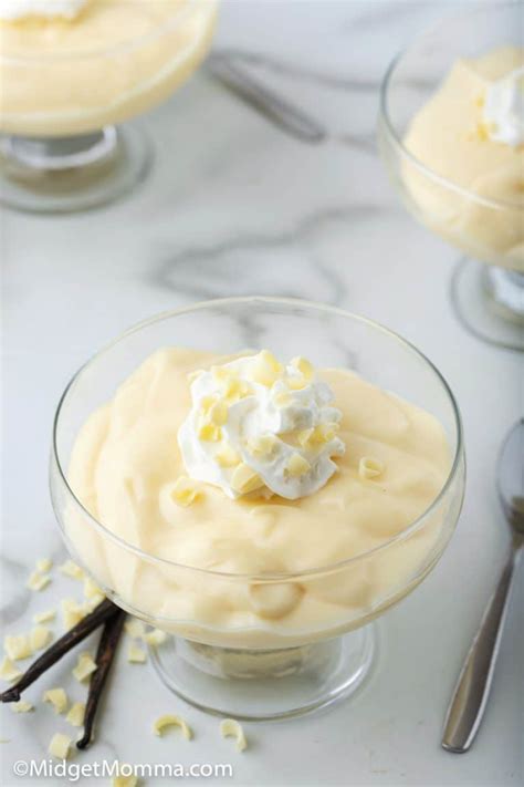 Homemade Vanilla Pudding Midgetmomma