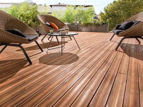 Terrasse Bois Exotique Castorama Veranda Styledevie Fr