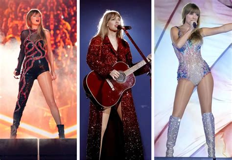 Los Looks De Taylor Swift En El Eras Tour