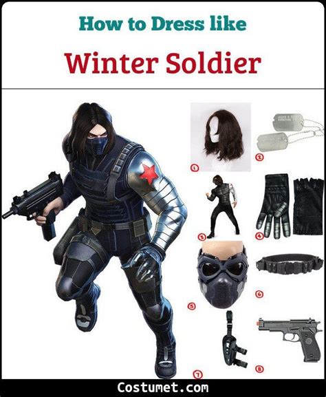 Winter Soldier Costume For Cosplay And Halloween