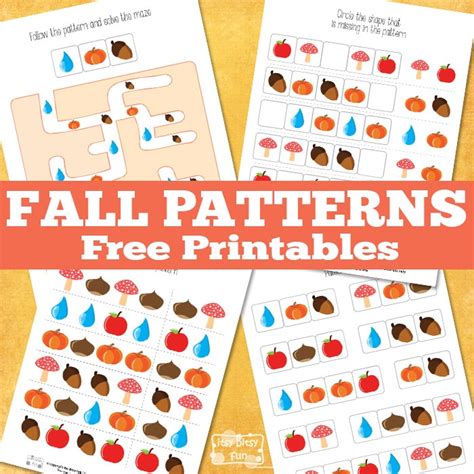 Fall Pattern Recognition - Itsy Bitsy Fun