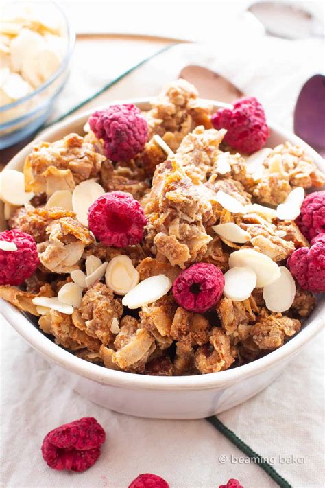 Best Healthy Granola Recipe 4 Ingredients Beaming Baker