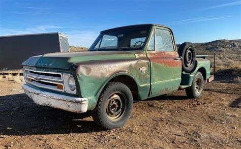 V8 4 Speed Stepside 1967 Chevrolet C10 Chevrolet Chevy Trucks 1968 Chevy Truck