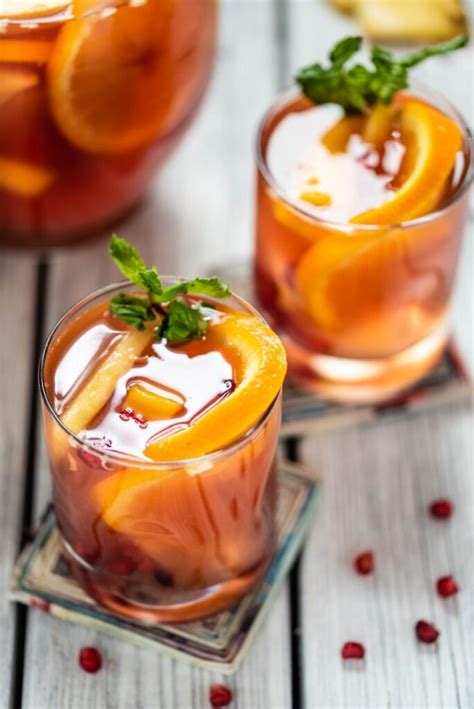 Kombucha Sangria - The Nut-Free Vegan