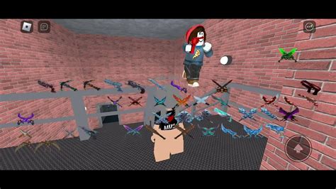 Jogando 5v5 Mm2 Mobile No Roblox Youtube