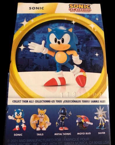 Sonic The Hedgehog 30th Anniversary Sonic Figure Jakks Pacific ...