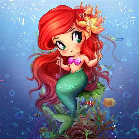 Anime Mermaid Chibi