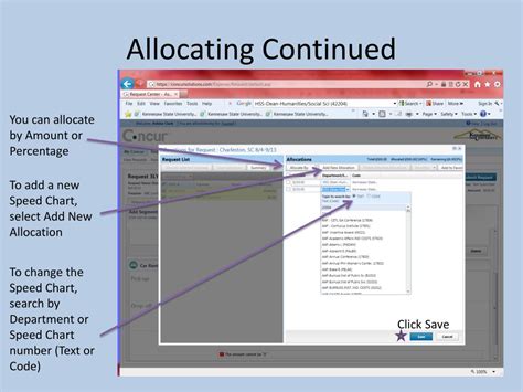 Ppt Travel Request In Concur Powerpoint Presentation Free Download