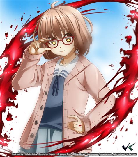 Fan Art Kyoukai No Kanata Kuriyama Mirai Anime Gallery Tokyo