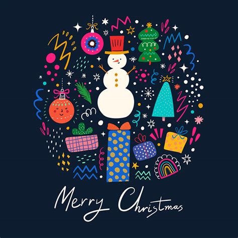 Cristmas holiday set on Behance