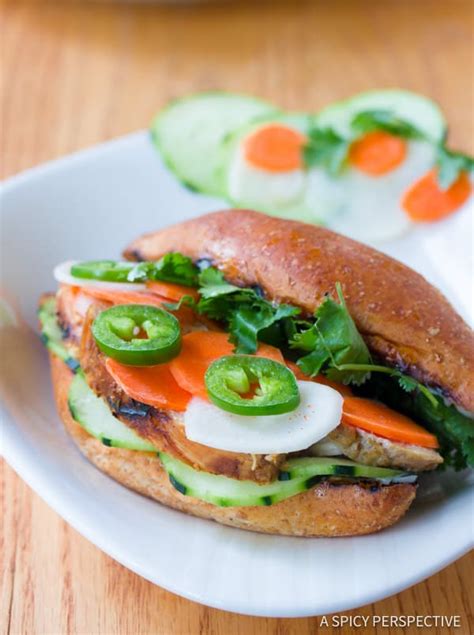 Vietnamese Banh Mi Sandwich Recipe Video A Spicy Perspective