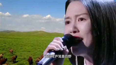 谭维维唱的《敕勒歌》，歌声悠扬！美如天籁！音乐流行音乐好看视频