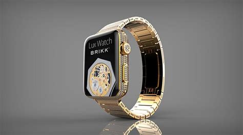 Karat Gold And Diamond Encrusted Apple Watch Thecount