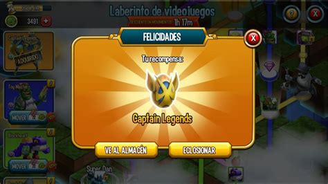 Monster Legends 42 Laberinto De Videojuegos 2 Hedgy Captain Legends