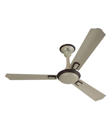 Bajaj 48 Bajaj Ceiling Fan 1200 Mm Elegance 4 Star Kashmir Beige Ceiling Fan Kashmir Beige: Buy ...