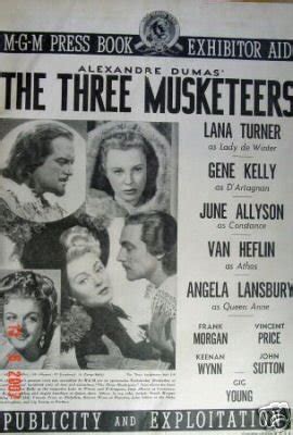 Three Musketeers Lana Turner Gene Kelly