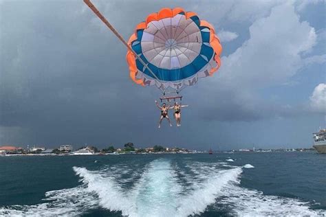 Bali Parasailing Adventurebanana Boatjet Ski And Donut Boat With