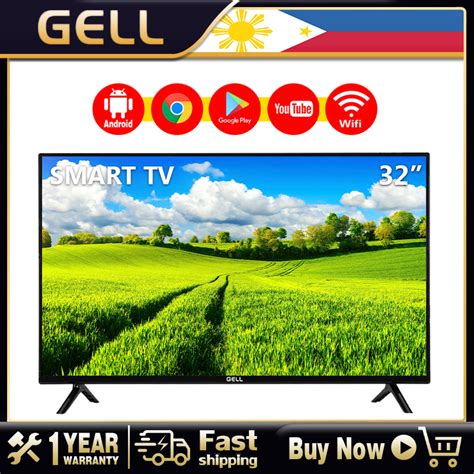 Gell 32 Inch Tv Flat Screen Smart Tv Sale Android System Smart Tv