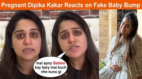 Pregnant Dipika Kakar Shocking Reaction On Fake Baby Bump And Fake