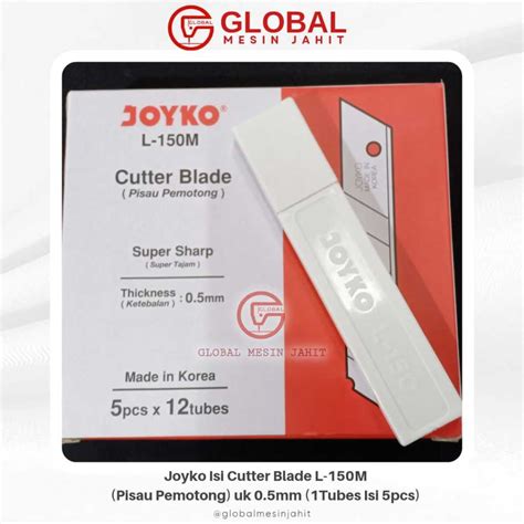 Jual Cutter Blade Refill Isi Pisau Pemotong Joyko L Tube Pcs