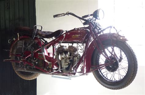 Indian Scout Red 600 1929 Vr Stkone Flickr