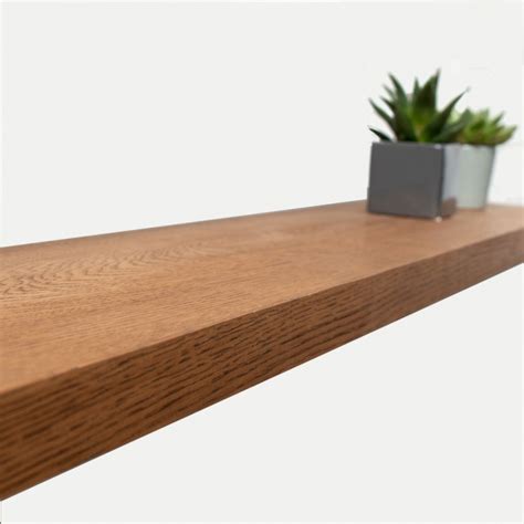 Oak Floating Shelf Styles Rustic And Contemporary