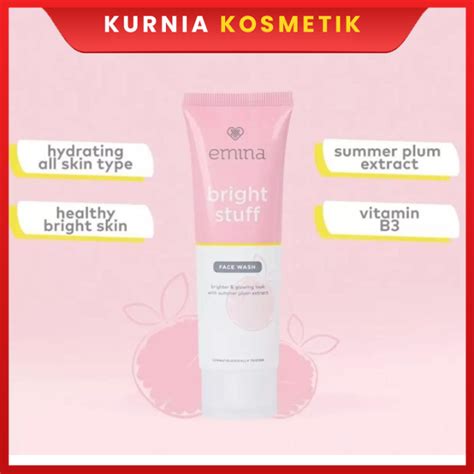 EMINA Bright Stuff Face Wash For Acne Prone Skin 100ml Lazada Indonesia