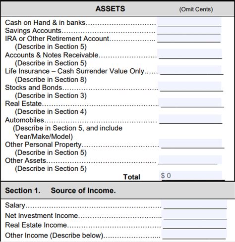 How To Fill Out SBA Form 413 Personal Financial Statement