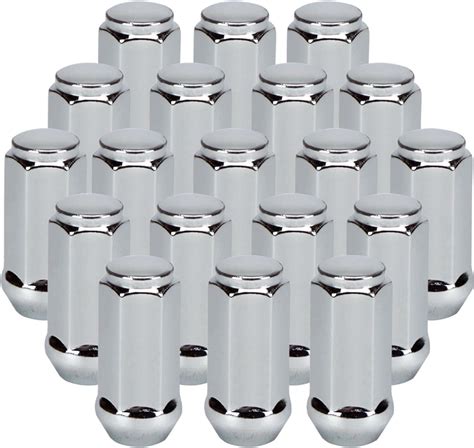 X Lug Nuts Muhize Pcs Upgrade Chrome Wheel Lug Nut Kit