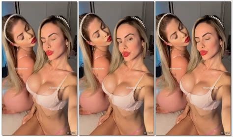 Nanda Cassuriaga Showing Off With Her Hot Friend Vitoria Grojahann CNNAMADOR