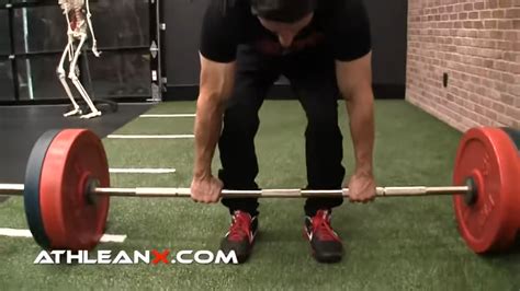 How To Do A Deadlift The Right Way Athlean X