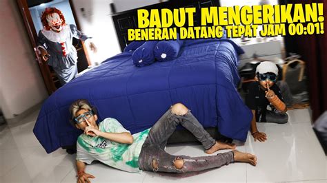 BIKIN JANTUNGAN MAIN PETAK UMPET JAM 00 01 MALAM BADUT IT MENGERIKAN