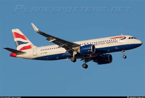 G TTNN British Airways Airbus A320 251N Photo By Martin Oswald ID