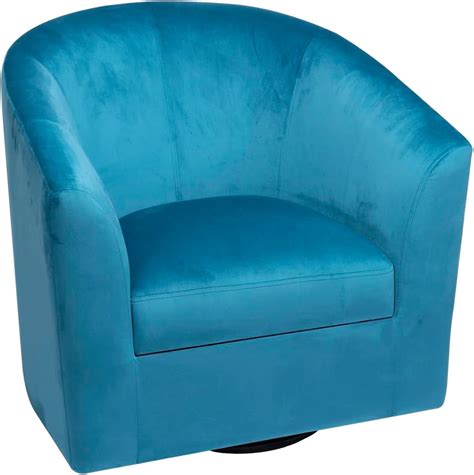 Ariana Degree Swivel Barrel Chairs Swivel Accent Chairs For Living