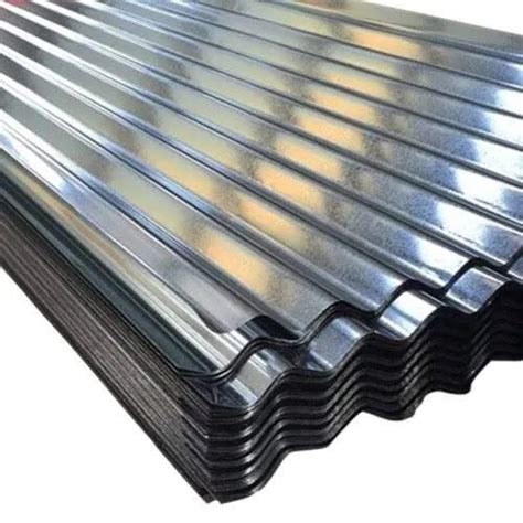 0 8mm Galvanized Corrugated Steel Sheet Zinc Coating Metal Sheet 0 7mm