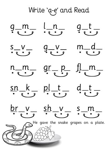 Split Digraph A E Teaching Resources