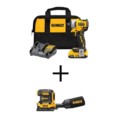 Dewalt Atomic 20v Max Lithium Ion Cordless Impact Driver Kit And Atomic