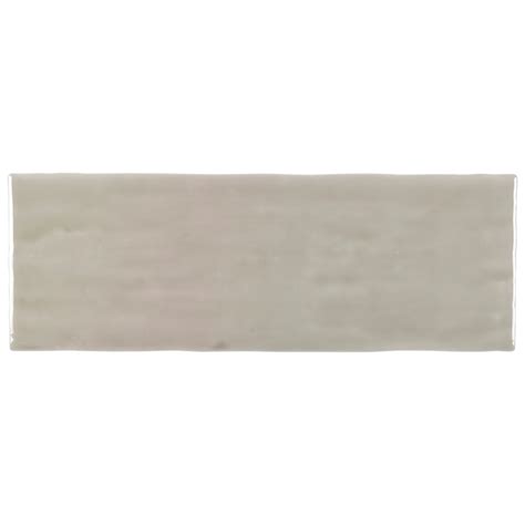 Boutique Ceramic Boutique Crafted Greige 5 In X 14 In Glazed Ceramic Subway Wall Tile 046 Sq