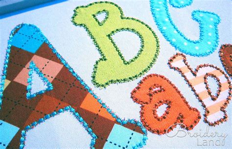 Applique Machine Embroidery Font Xxl Large Sizes Alphabet For Etsy