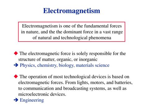 Ppt Electromagnetism Powerpoint Presentation Free Download Id 5836954