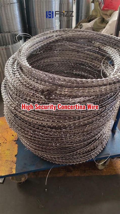 BTO 12 High Security Concertina Wire Coils 316L Stainless Steel